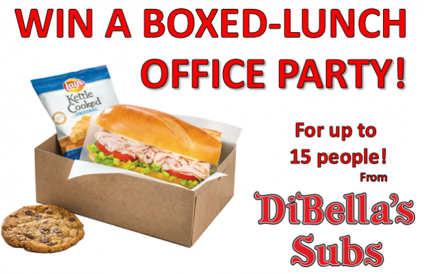 Dibella’s win a Boxed-Lunch Office Party