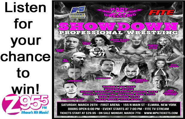 Listen to win Tickets to the Showdown