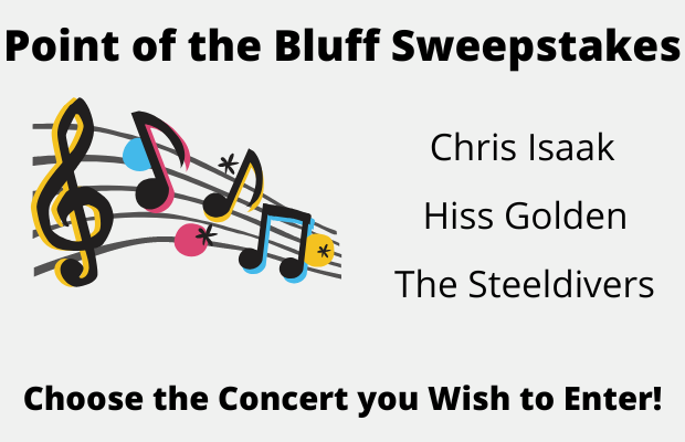 Point of the Bluff sweepstakes
