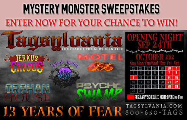 Mystery Monster Sweepstakes