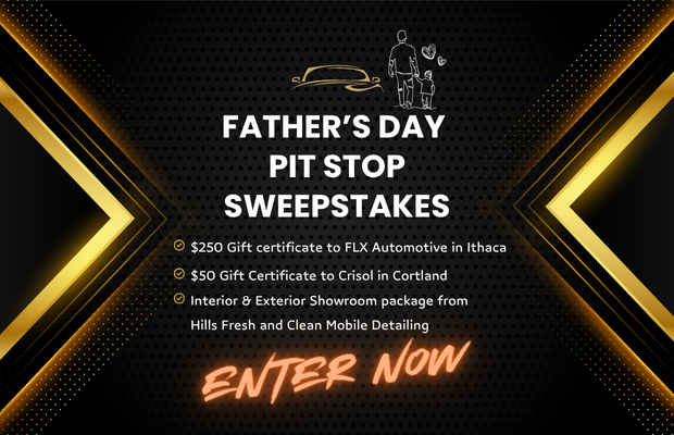 Father’s Day Pit Stop Sweepstakes! Enter now